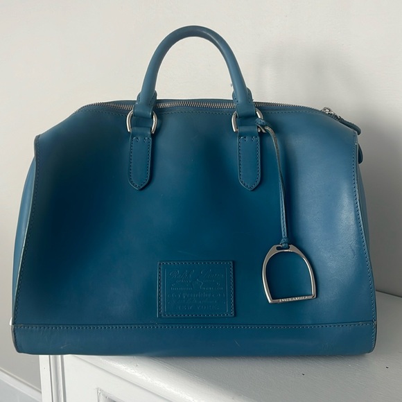 Ralph Lauren Black Label Handbags - Ralph Lauren Collection Napa Leather Satchel Bag